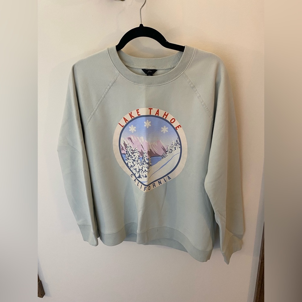 J. Crew Lake Tahoe Sweatshirt